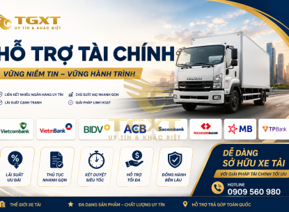Hỗ trợ tài chính khi mua xe tại Thế Giới Xe Tải