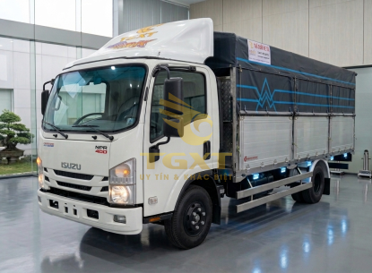 ISUZU NPR400 3T490 Thùng Mui Bạt