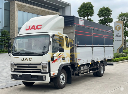 JAC N750 PLUS 7T150 thùng mui bạt nâng cấp