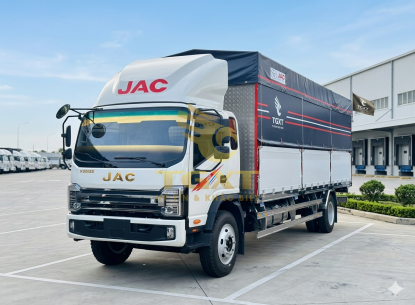 JAC N900 PLUS 9T Thùng Mui Bạt Nâng Cấp