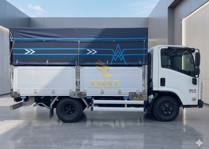 ISUZU QKR230 2T280 Thùng Mui Bạt 