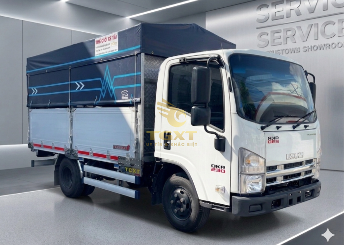 ISUZU QKR230 2T280 Thùng Mui Bạt 
