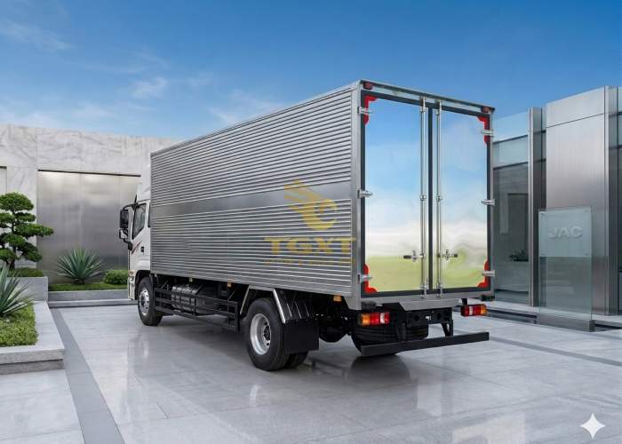 JAC DAWOS 7T500 Thùng Kín Tiêu Chuẩn
