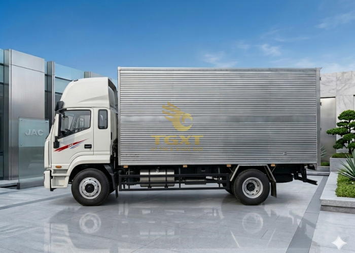 JAC DAWOS 7T500 Thùng Kín Tiêu Chuẩn