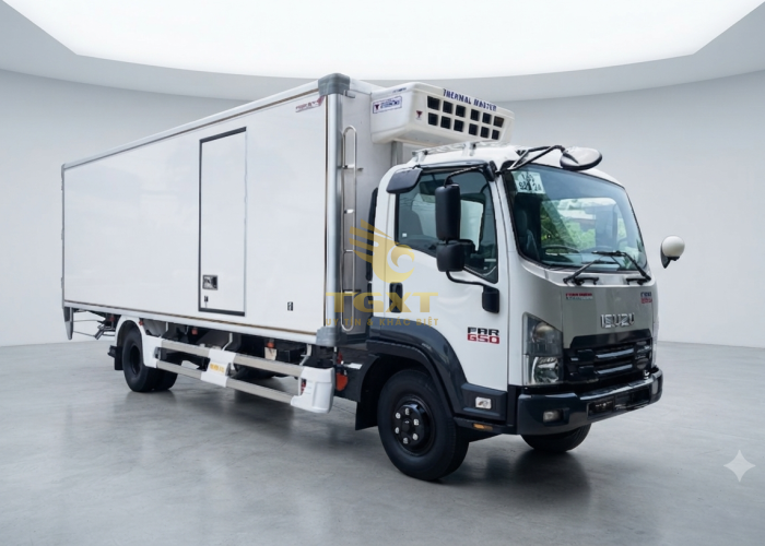 ISUZU FRR650 6T Thùng Đông Lạnh