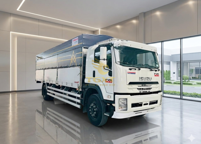 ISUZU FVR900 8T600 Thùng Mui Bạt