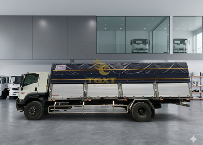 ISUZU FVR900 8T600 Thùng Mui Bạt
