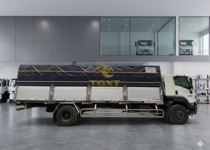ISUZU FVR900 8T600 Thùng Mui Bạt