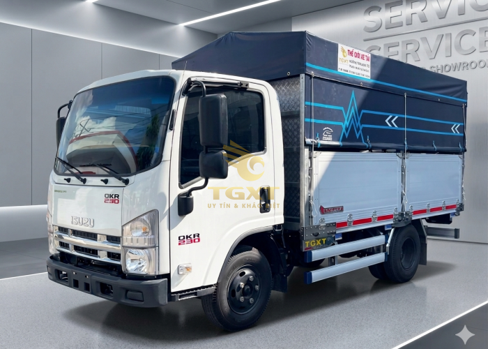 ISUZU QKR230 2T280 Thùng Mui Bạt 