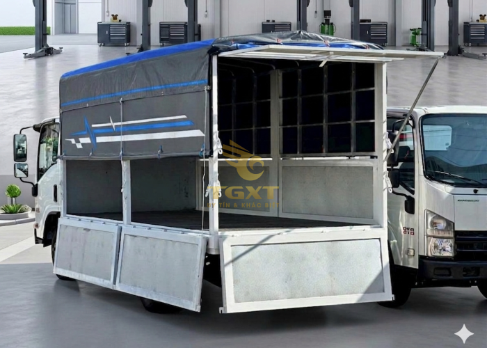 ISUZU QKR270 2T7 Thùng Mui Bạt 