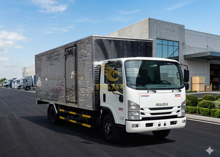ISUZU NQR550 4T990 Thùng Kín