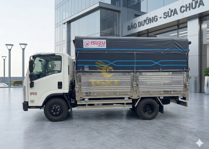 ISUZU QKR270 2T7 Thùng Mui Bạt 