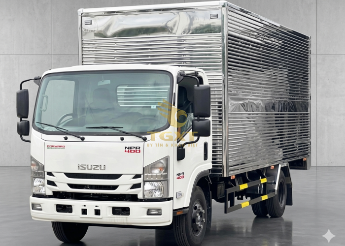 ISUZU NPR400 3T490 Thùng Kín