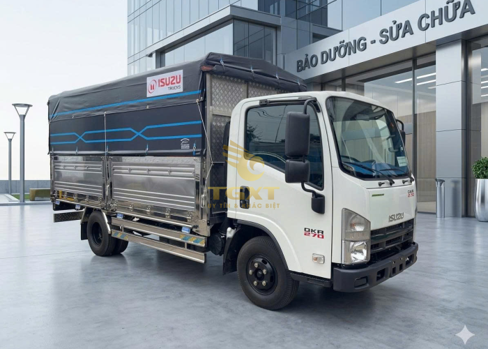 ISUZU QKR270 2T7 Thùng Mui Bạt 