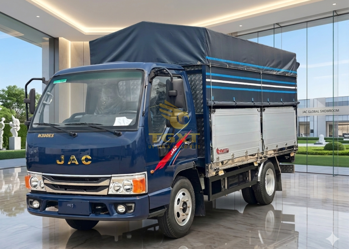 JAC H200 2T250 Thùng Mui Bạt Nâng Cấp