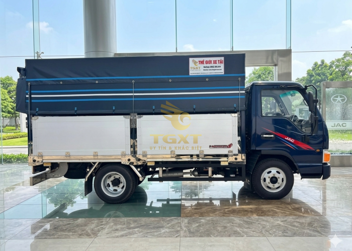 JAC H200 2T250 Thùng Mui Bạt Nâng Cấp