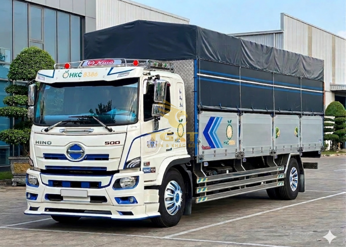 HINO SERIES 500 8T600 Thùng Mui Bạt