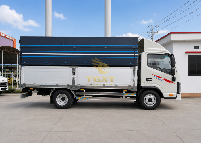 JAC N350S PRO 3T490 Thùng Mui Bạt Nâng Cấp