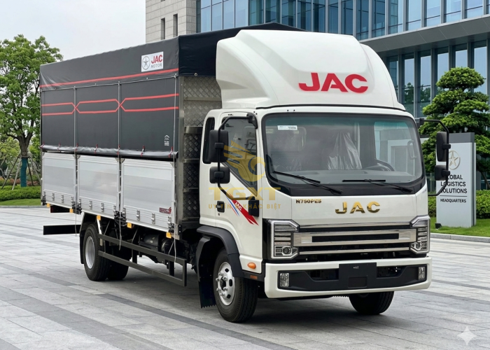 JAC N750 PLUS 7T150 thùng mui bạt nâng cấp