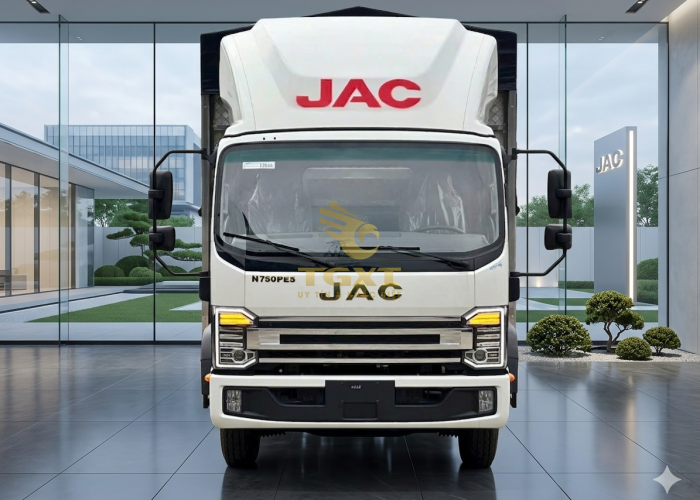 JAC N750 PLUS 7T150 thùng mui bạt nâng cấp