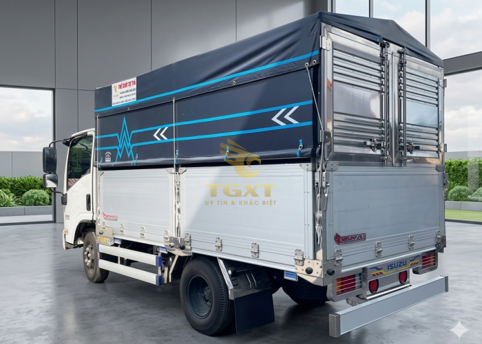 ISUZU QKR230 2T280 Thùng Mui Bạt 